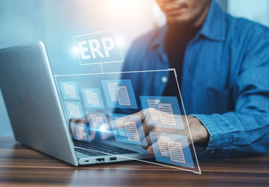 Business professionals discussing strategy